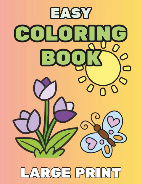 Dementia Coloring Book cover